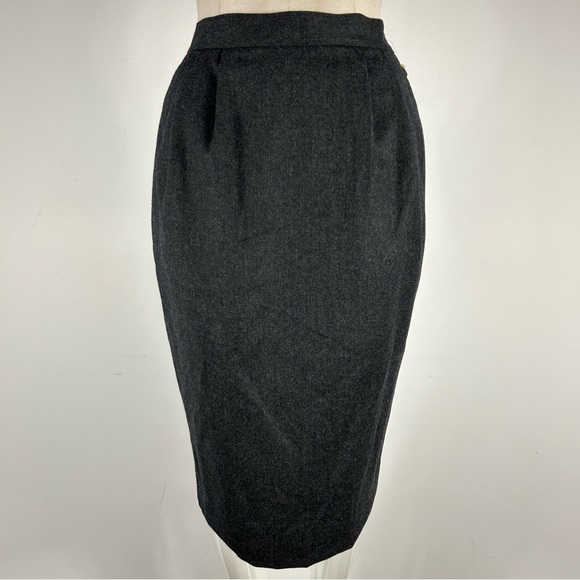 ❤️NWT Talbots wool Elegant Black Pencil Skirt 4 - Picture 1 of 14